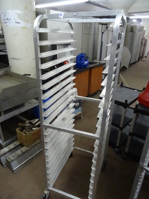 lot 59 image: Advance Tabco PR20-3W Sheet Pan Rack