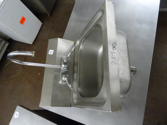 lot 72 image: Wall Mount Hand Wash Sink