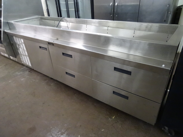 lot 76 image: Delfield Wrapped Rail Fridge