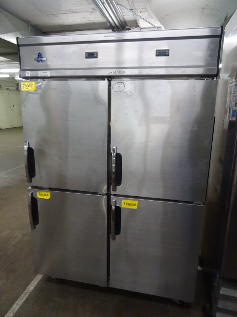 lot 79 image: Cold Tech Double Sided Fridge Freezer