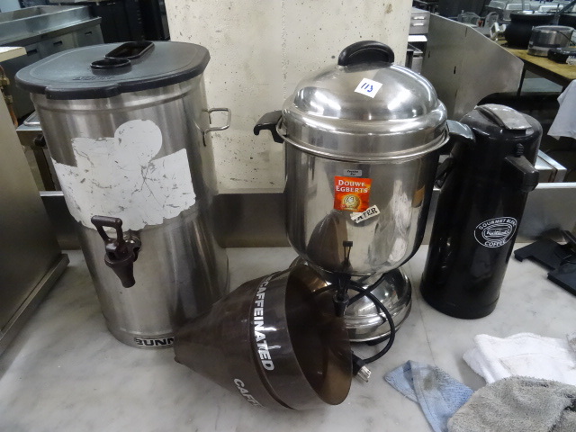 lot 113 image: Tea Dispenser. Water Warmer,