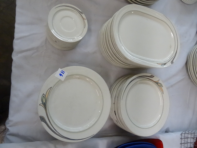 lot 116 image: Matching Plates, Dinner, Salad,