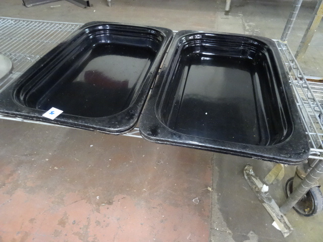 lot 186 image: 4 Steel Pan Inserts and Misc