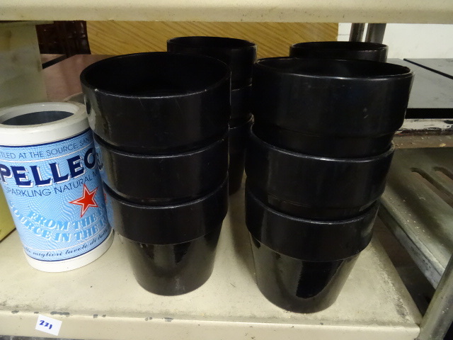 lot 221 image: Misc Aluminum and Poly Salad Bar Inserts