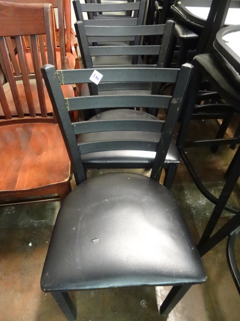 lot 244 image: 6 Matching Metal Framed Chairs