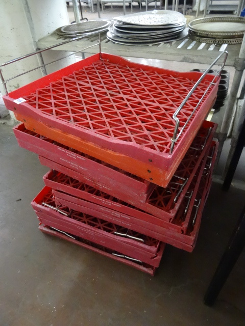 lot 258 image: 13 Bread Racks