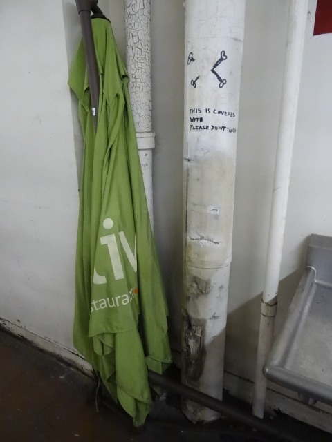 lot 259 image: Large Patio Umbrella, No Weights