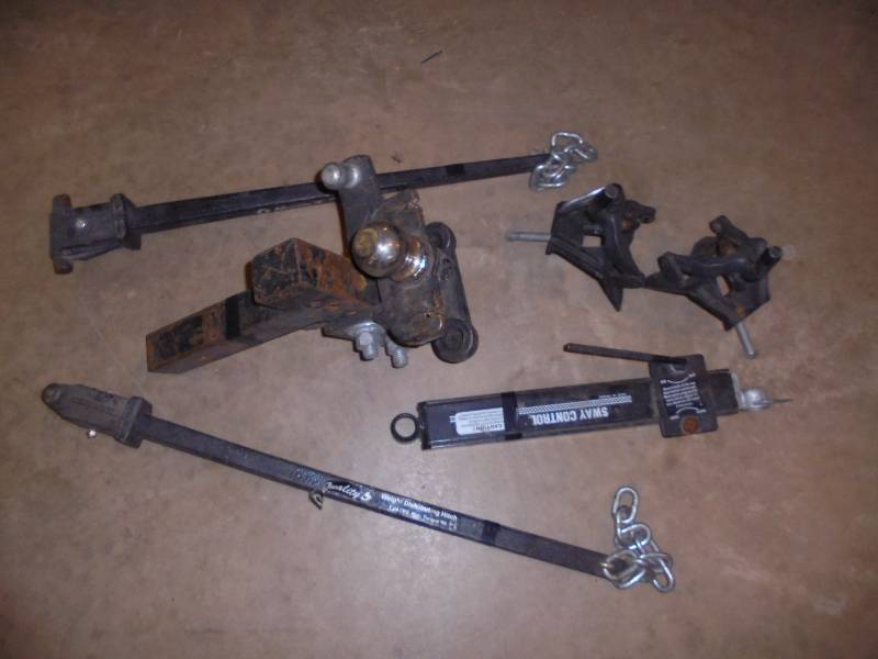 Trailer Weight Distribution Hitch & Sway Bars, 2 516 Ball