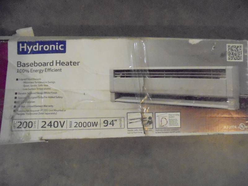 Hydronic Baseboard Heater, 94 Long
