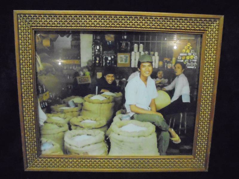Framed Photography, Saigon Market, 13x16
