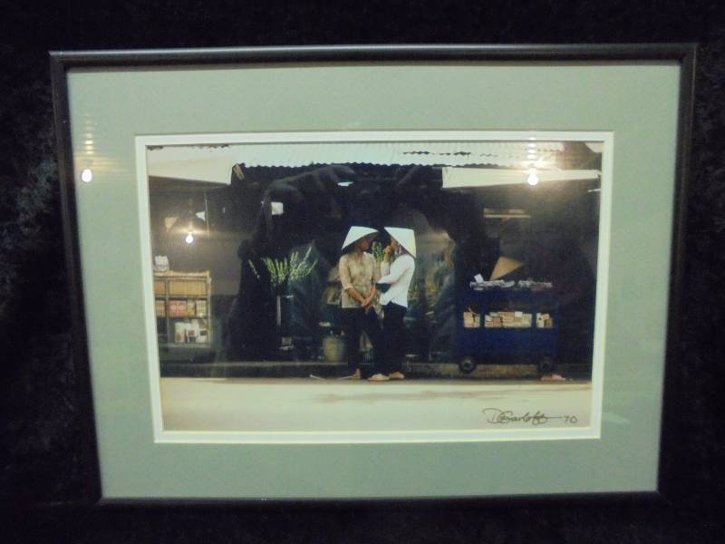 Framed & Signed Photography, VietnamWomen, 1970,