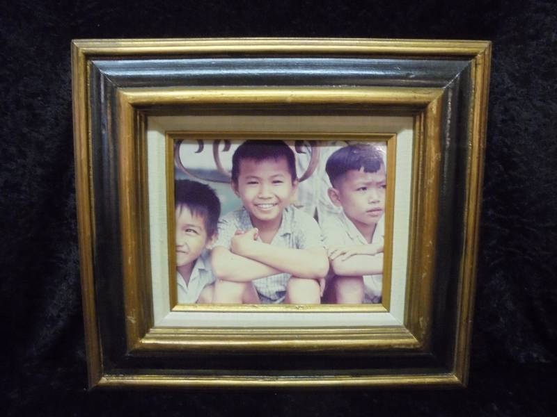 Framed Photography, Vietnam Children, 19x16