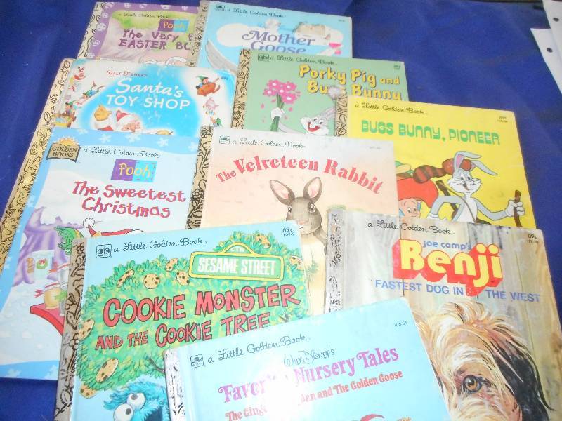 lot 34 image: 10 COLLECTIBLE GOLDEN BOOKS