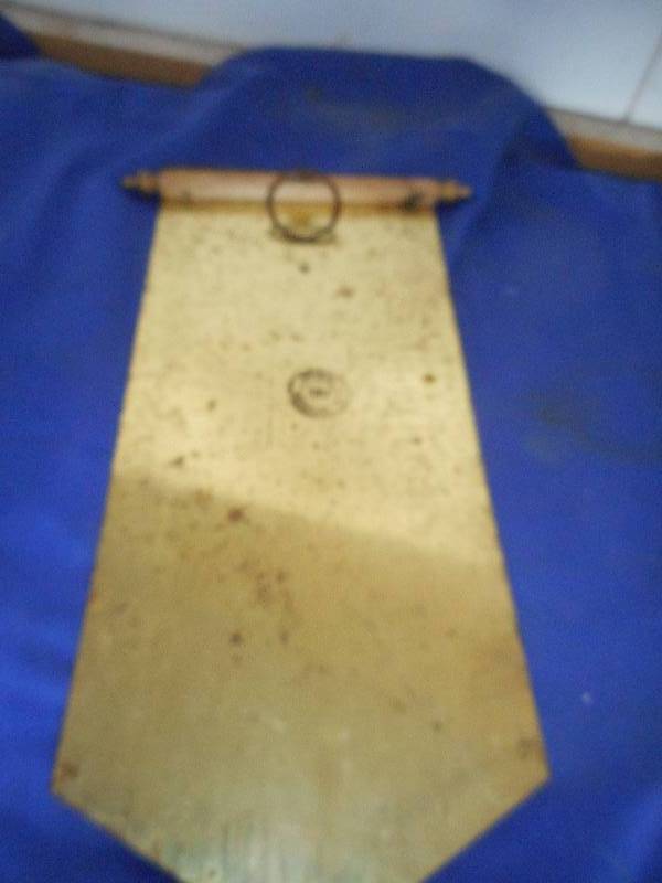 lot 38 image: VINTAGE LIONS DEN WALL HANGING