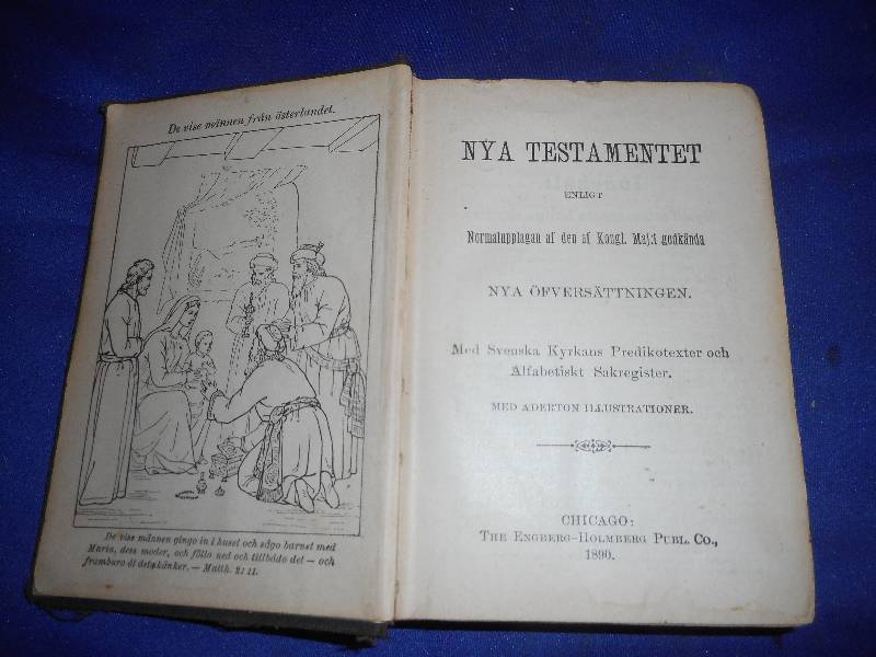 lot 44 image: ANTIQUE NYA TESTAMENT IN GERMAN