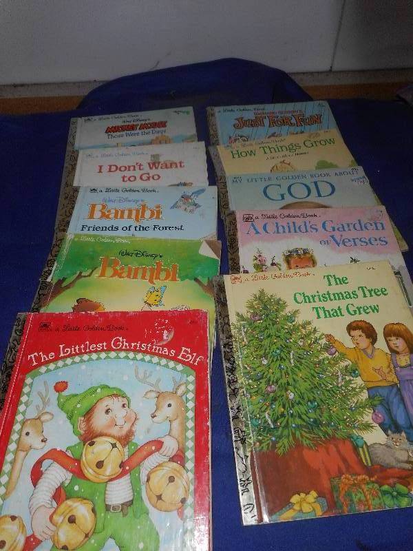 lot 51 image: 10 COLLECTIBLE GOLDEN BOOKS