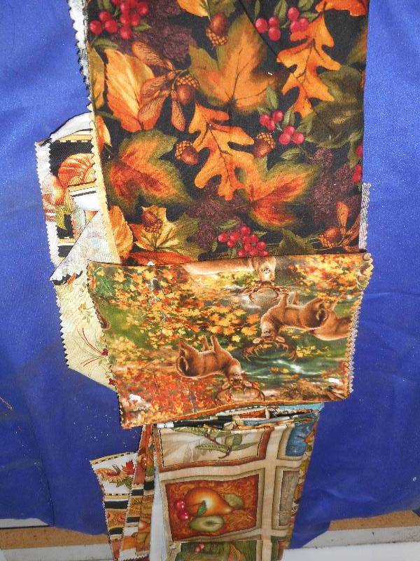 lot 108 image: FALL COTTON FABRIC