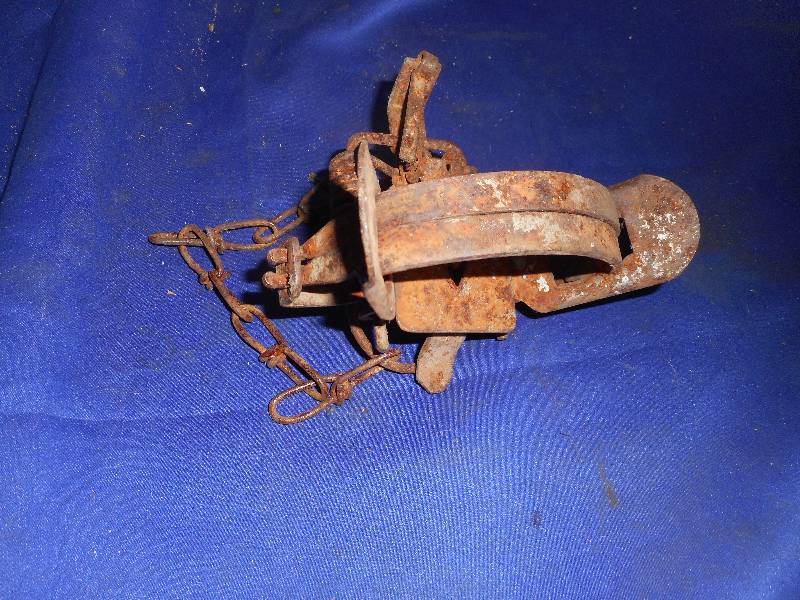 lot 133 image: ANTIQUE TRAP