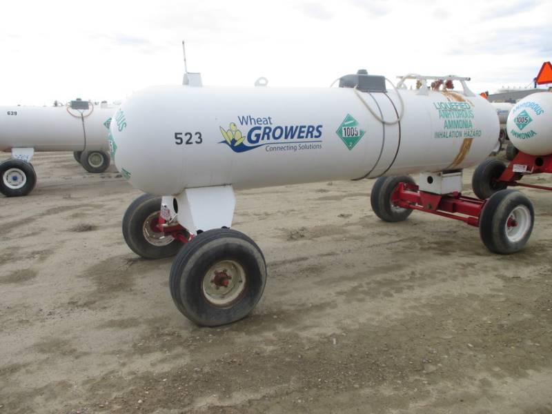 1,000 gal Anhydrous TankTrailer