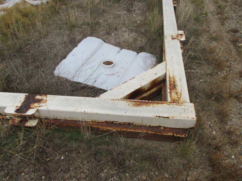 (2) Hopper Tank Skids