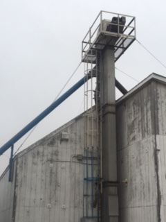 Unloading Conveyor & Elevator Leg w3 Way Distributer