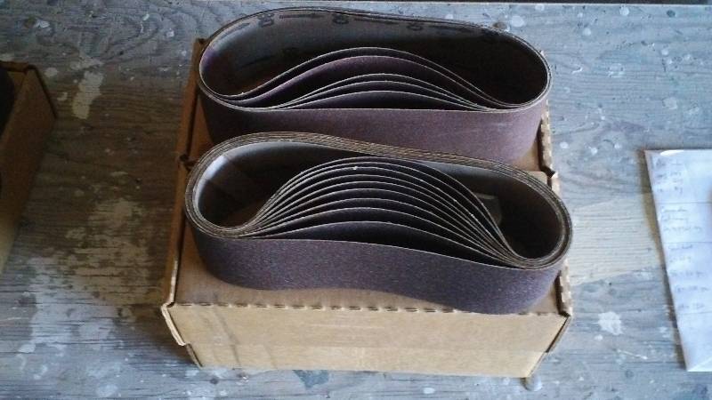 Sanding belts