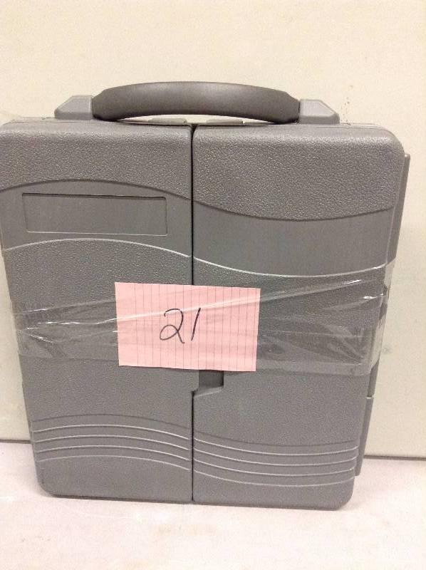 lot 21 image: HDX Homeowners 137 PC Tool Set never used