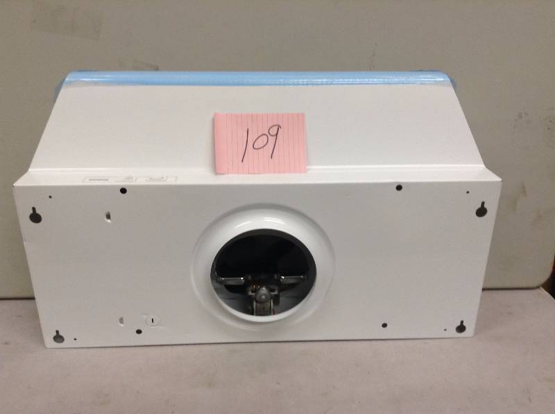lot 109 image: Broan Economy 30 range Hood Never used
