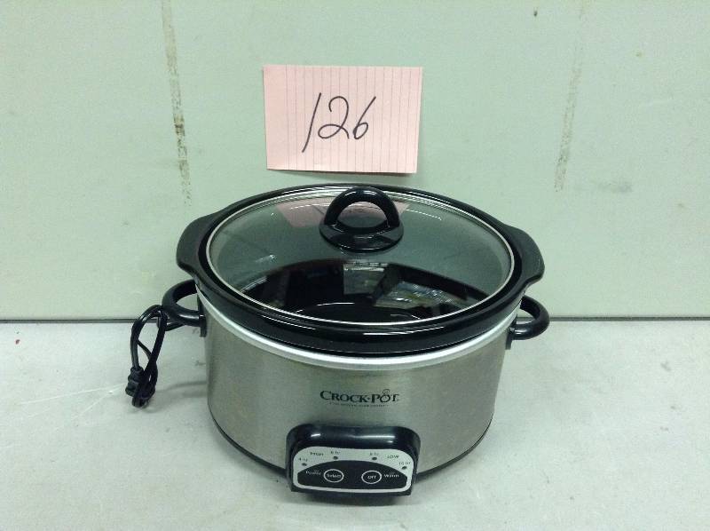 lot 126 image: Crock Pot Smart Pot never used