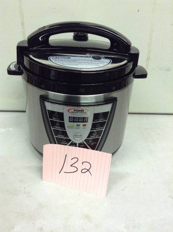 lot 132 image: XL Power Pressure Cooker XL
