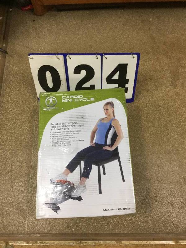 Marcy Deluxe Mini Cardio Cycle (NS909) stock and actual photos used to display item