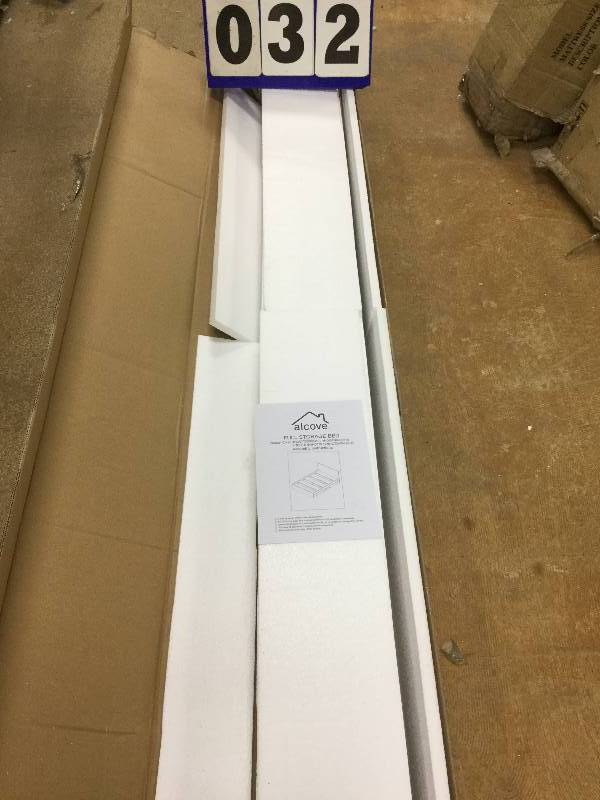 Alcove Storage Bed stock and actual photos used to display item