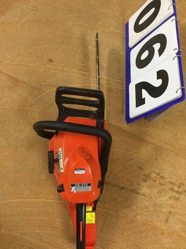 Echo 30.5cc Gas Chainsaw-CS-310 14 in used in working conditions