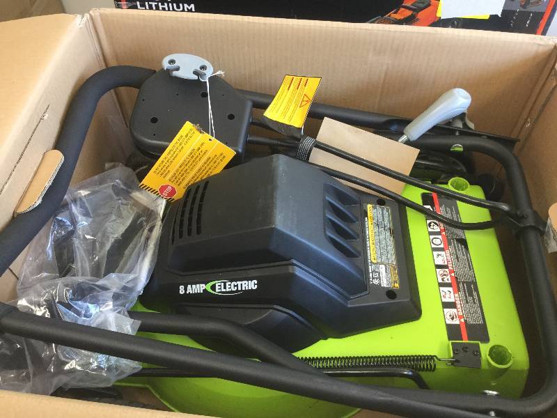 Earthwise 8 amp Electric lawnmower never used