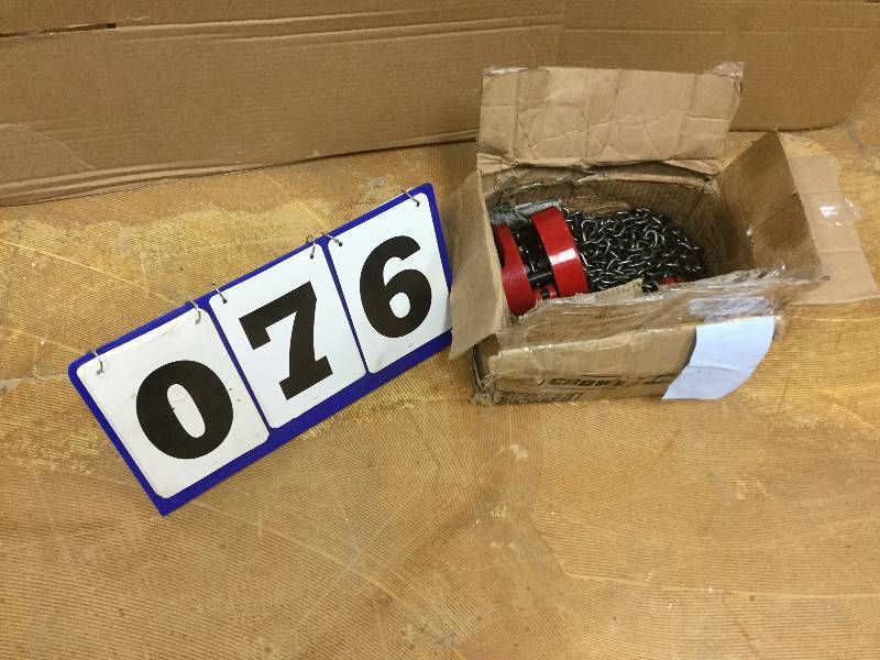 Milwaukee 2  Ton 20 Ft. Hand Chain Hoist