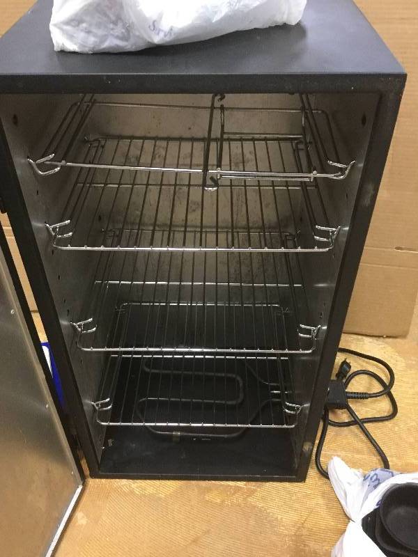 Char-Broil Vertical Charcoal Smoker used in working condition