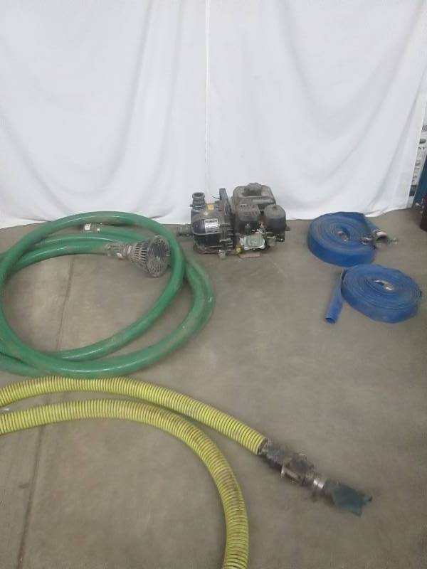 lot 25 image: Pacer Self-Priming AG ChemicalWater Pump and Hoses