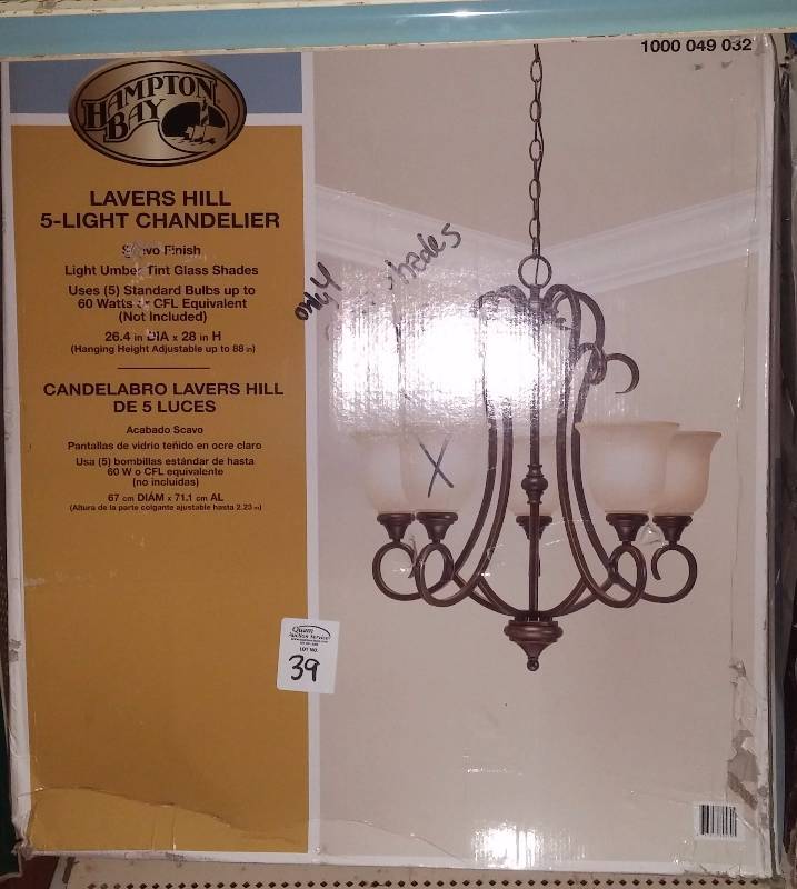 5 Light Chandelier