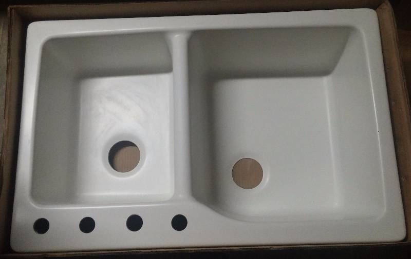 White Granite Composite Sink
