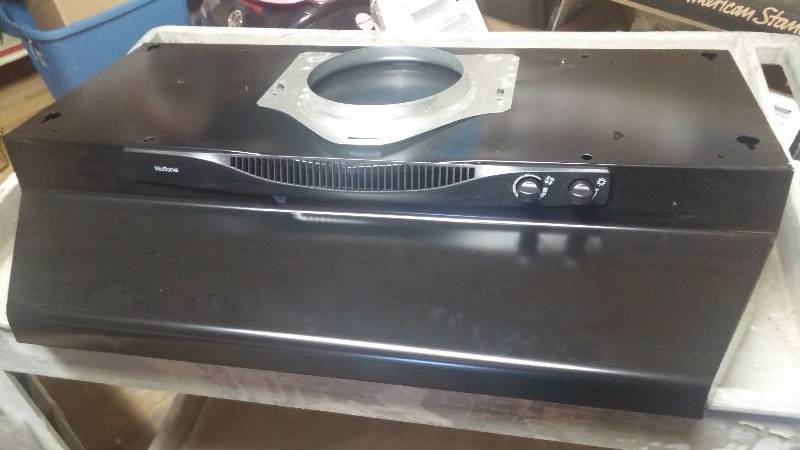 Nutone Standard Range Hood in Black