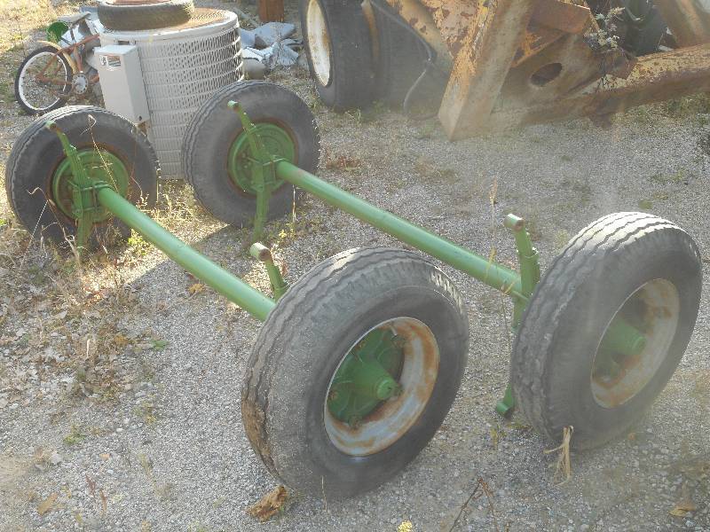(2) 3500# Axles With Brakes, 814.5...