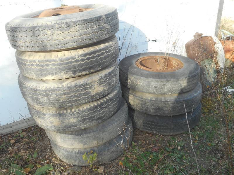 (6) 9.0020 Load Range E Tires With...