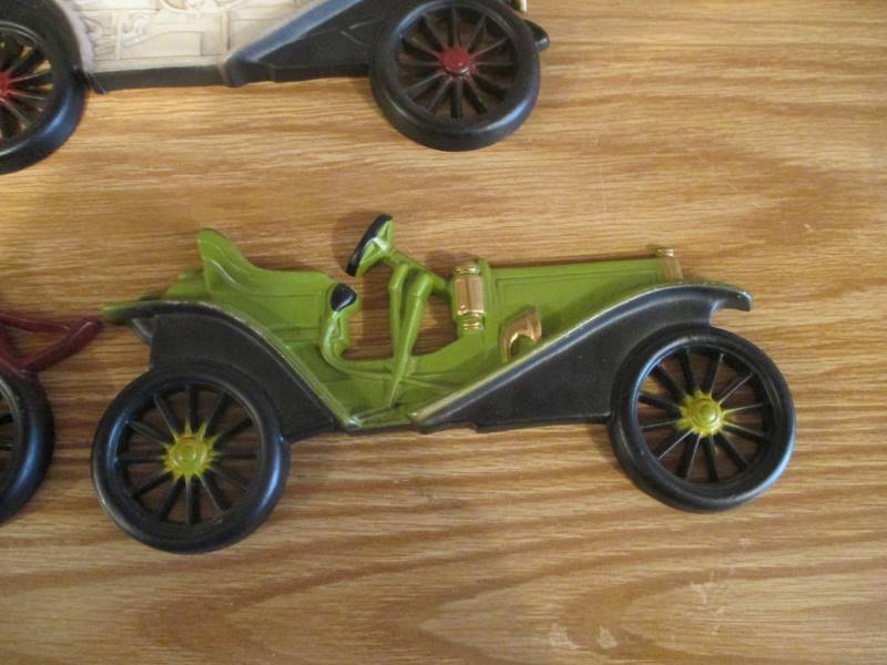 (3) Car Wall Hangings
