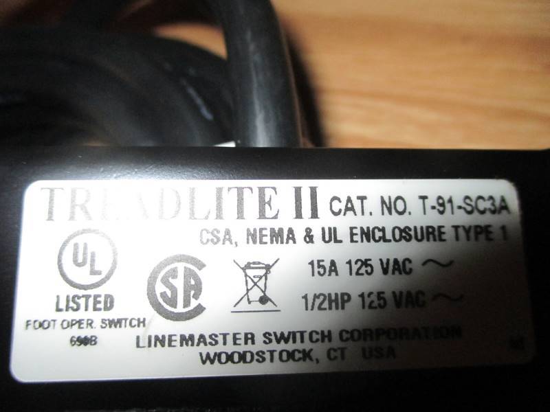 Momentary Switch Foot Pedal