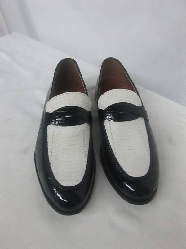 stacy adams two tone mens shoes