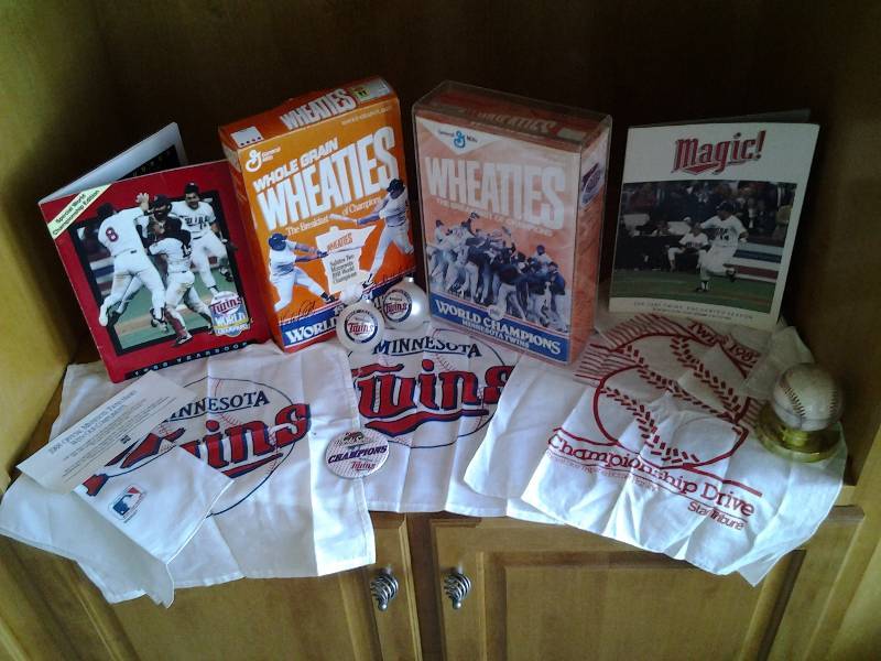 lot 23 image: Collection Of MN Twins Memorabilia
