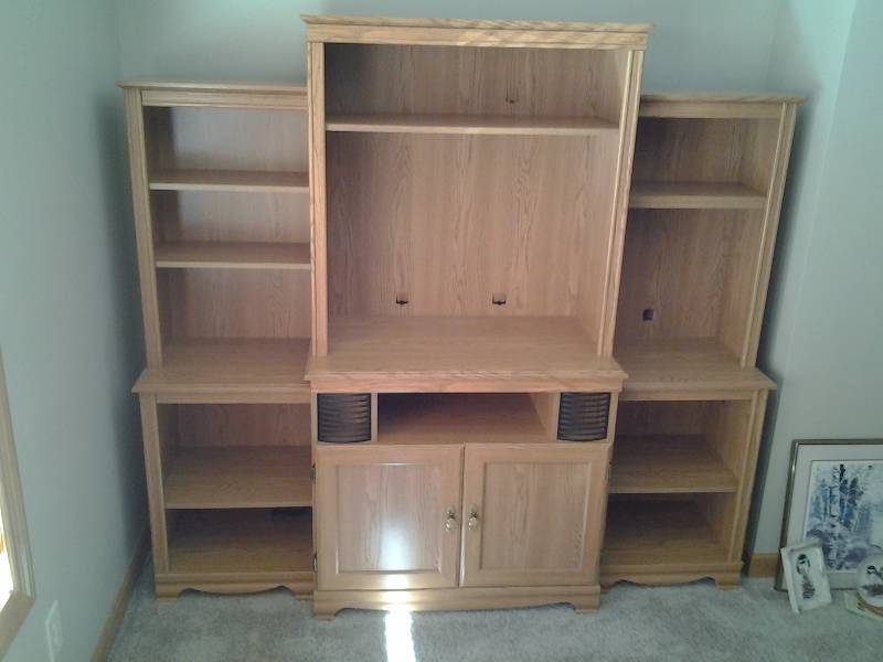 lot 53 image: EntertainmentMedia Storage Cabinet 20x74x68