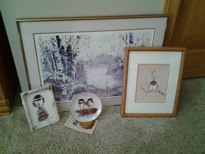 lot 58 image: Lot Of Assorted Pictures & Decor