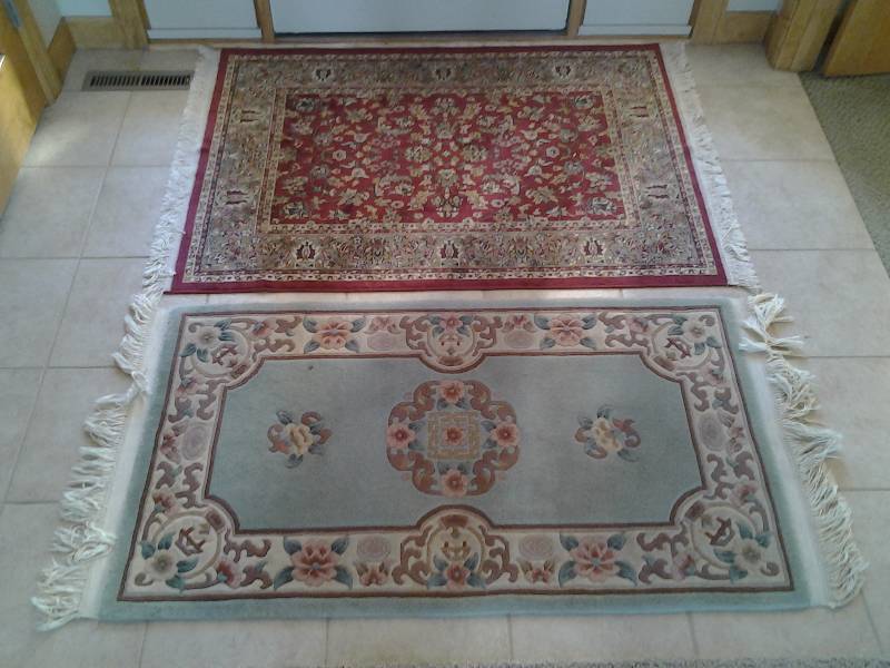 lot 59 image: 2-Area Rugs (Approximately 60x40)