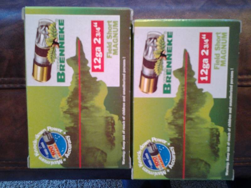 lot 108 image: 2-Boxes Of 5 Each, 12 Ga 2-34 Slugs